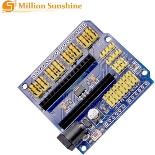 10PCS NANO V3.0 Adapter Prototype Shield and UNO multi-purpose expansion board For Arduino