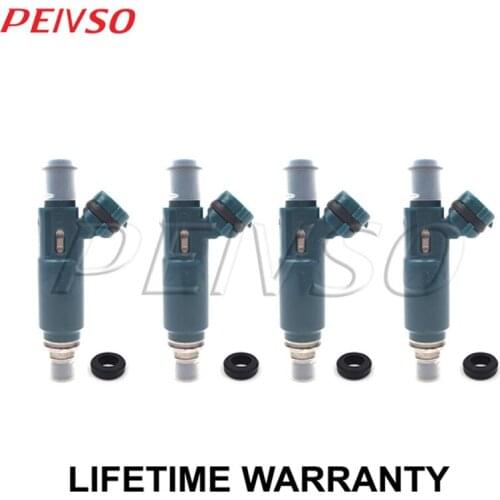 4x 23250-11120 23209-11120 fuel injector for TOYOTA JP STARLET / COROLLA / CYNOS / SPRINTER 1.3L 4EFE