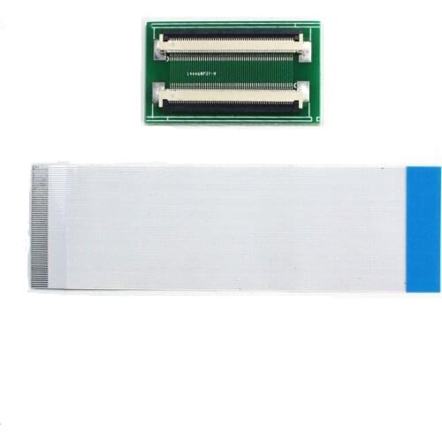 60Pin 0.5mm pitch Flat cable Top bottom contact to Bottom top contact