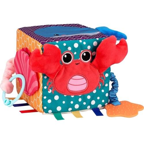 Baby Rattles Toy, Activity Cube, Bed Bell for Toddler in pram, Gifts for Baby Aged 3 Months or More