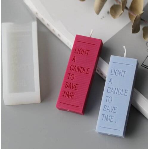 Aromatherapy Candle Plaster DIY Candle Making Molds 3D Silicone Candle Molds Household Cake Moulds