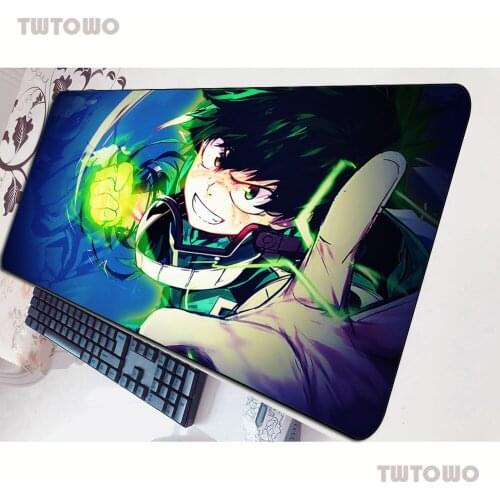 My Hero Academia Mouse Pad Boy Gift Computer Mat 70x40cm Gaming Mousepad Customized Padmouse Keyboard Games Pc Gamer Desk
