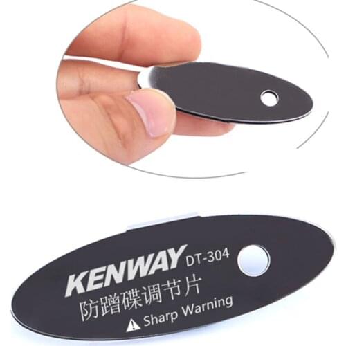 MTB Disc Brake Pads Adjusting Tool Bicycle Pads Mounting Assistant Brake Pads Rotor Alignment Tools Spacer Bike Repair Kit