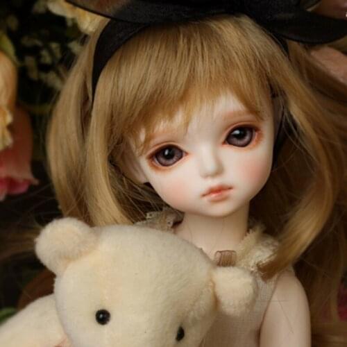 1/6 BJD Doll Fashion LOVELY Cute RL Basic Clover Doll For With Glasss Eyes For Baby Girl Birthday Gift Present