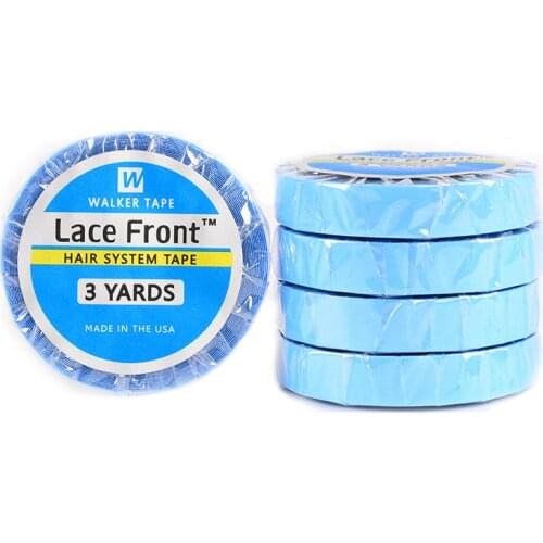 3 Yards Walker Tape double side tape for tape hair extension blue lace front tape for wig