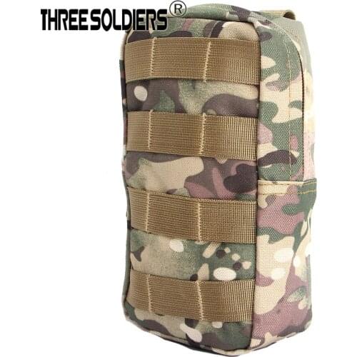 Multifunctional Outdoor Military Tactical Waist Bag Molle Tool Zipper Waist Pack Accessory Durable Belt Pouch with D buckles