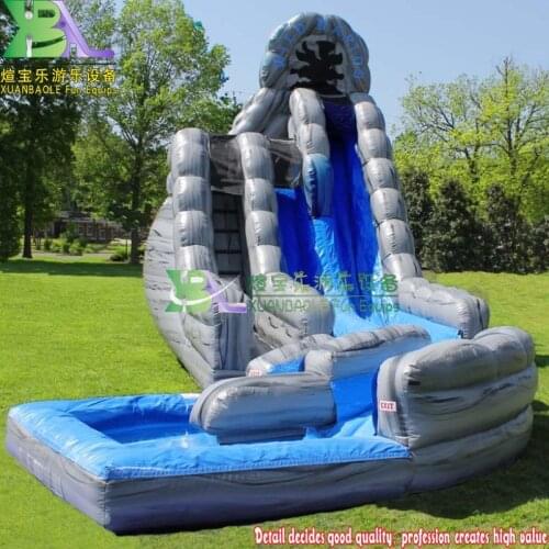 Croks Crew hippo inflatable water slide