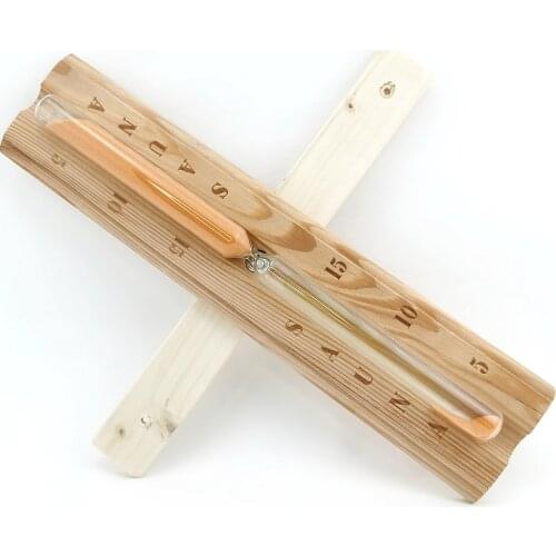 15 Minute Timer Sauna Hourglass Wall Rotating Sand Timer Countdown Clock