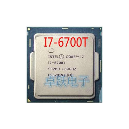 Original Core I7 6700T I7-6700T CPU Processor 2.8G 35W LGA 1151 14nm Quad Core scrattered pieces free shipping