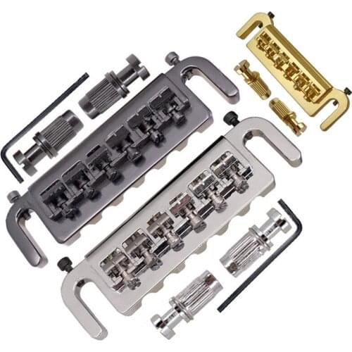 Silver black golden Electric Guitar Bridge Guitar accessories Parts Musical instruments
