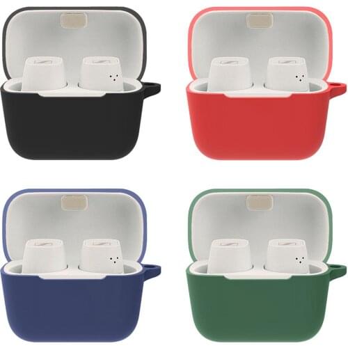 Silicone Protective Shell Wireless Bluetooth Earphones Protective Cover Case ForSennheiser CX 400BT Earbuds Headset Accessories