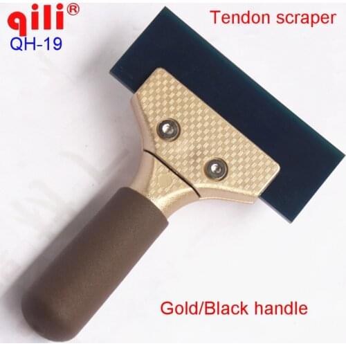 QILI QH-19 high quality Water Squeegee with Max Rubber imported materials Scraper blades plastic 15cm handle tendon scraper