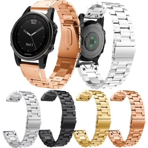 Replacement Quick Release Wristband Watch Band Bracelet Strap for Garmin Fenix 5s Smart Watch 20mm