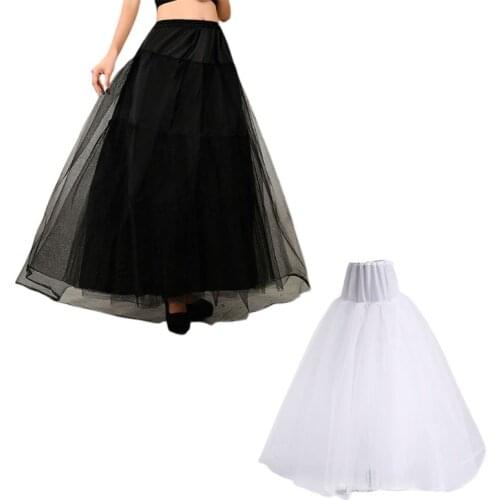 85LB 3-layer Hard Net Soft Support no Hoop Wedding Dress Fluffy Petticoat Bridal Wedding Lining Skirt Ladies Women Slip Skirts