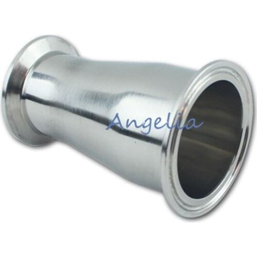 2"x 1-1/4" Stainless Steel 304 Tri Clamp Sanitary Concentric Reducer