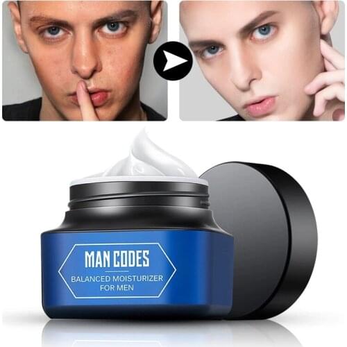 50g Men Moisturizing Face Cream Oil Control Night Cream Firming Hyaluronic Acid Whiten facial Serum Men Skin Care