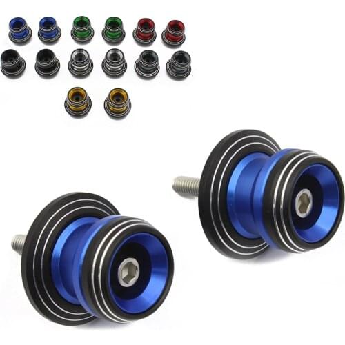 M10 Screws Swingarm Spools Slider For Para KAWASAKI NINJA ZX-6R 1999-2012 ZX-9R NINJA 1994-2003 ZZ-R 600 2007-2009 Motorcycle