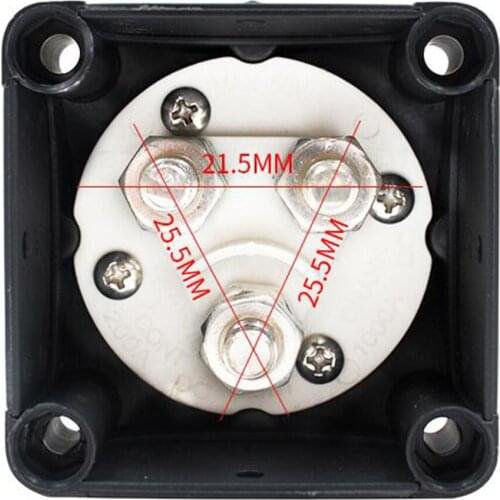 Battery Switch, 12/24V Battery Power Cut Master Switch Disconnect Isolator for Car, Vehicle, RV and Boat (On/Off)