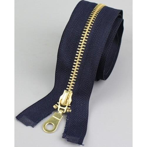 XUNZHE 2 PCs/lot 70cm Copper Zipper Multicolor Car Lock Zipper DIY Down Jackets/Coats Sewing Accessories