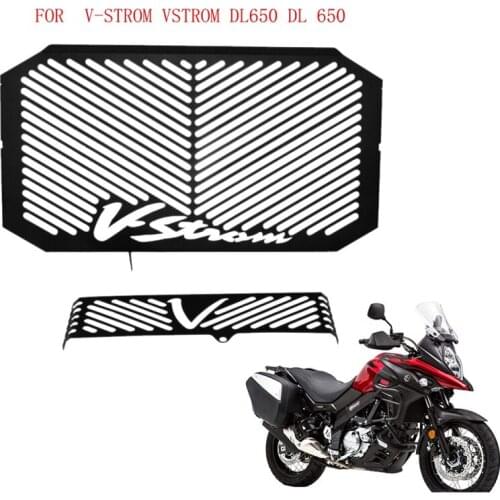 Motorcycle Radiator Grille Guard Protector Cover for Suzuki V-STROM 650 DL650 2004-2010 Water Cooler Protection