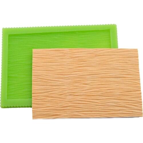 1PCS Food Grade Grass Pattern fondant cake border decorative silicone mold grass cake chocolate mold