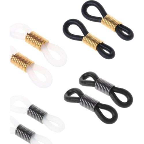 20 pcs Antiskid Rubber Ring Connectors Eyewear Glasses Accessories for Glasses Chain