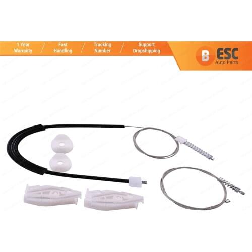 ESC Auto Parts EWR1158 Electrical Power Window Regulator Repair Kit Rear Right Door for Megane 1 CC Cabriolet Convertible 95-02