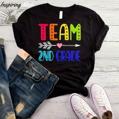 Team 2nd Grade T-Shirt Teacher Shirt Second Grade Shirt Teacher Team Shirt T(1)