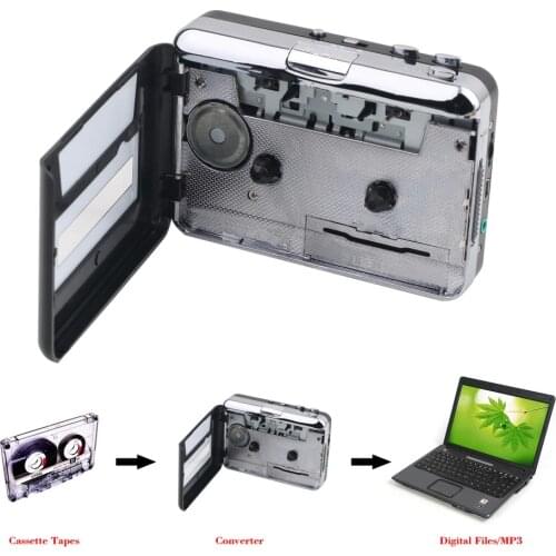 Cassette record player Portable USB Cassette Player Capture Cassette Recorder Converter Digital Audio Music Player DropShipping