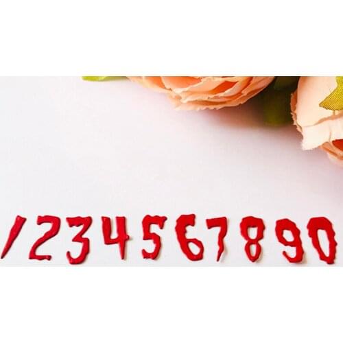 Halloween Letter Metal Cutting Dies Scrapbooking Mold Stencil Die Cuts Card Making DIY Craft Embossing New Dies For 2020