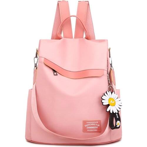 Fashion Womens Backpack Oxford Waterproof School Bag For Teenager Girls Female Designer Travel Backpacks Shoulder Bags 2021