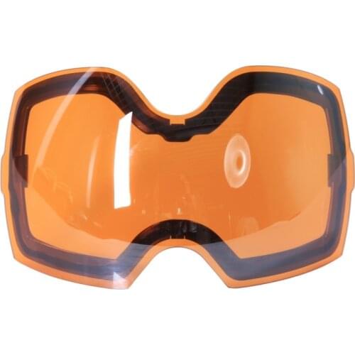 Extra Orange & Blue Anti-Fog Snowboard Ski Lens with UV400 Protection for 4K Ultra Video Ski-Sunglass Goggles WIFI Camera