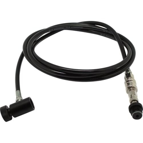 Work Pressure up to 6000psi High Pressure Air Straight Remote Hope with QD and Slide Check