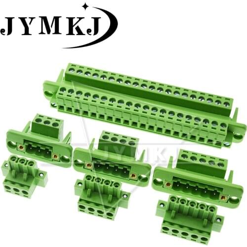 2EDG Pitch 5.08mm 2P/3P/4P/5P/6P/8P/9P/10P/12P/16P/18P/22P 2EDGWC Pluggable Terminal Block Connector JM2EDGKM 5.08mm Pitch
