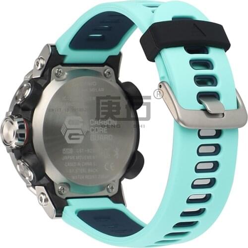 Gengshi Silicone Watch Band Strap Fit For GST-B200