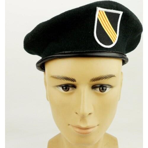 United States US Army Special Forces GROUP Green Beret Hat Cap Wool Military Store
