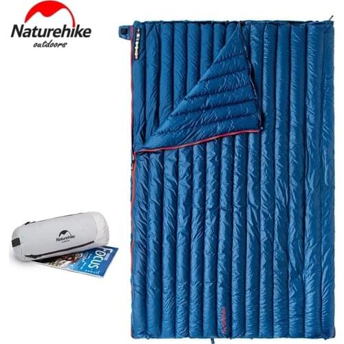 Naturehike CWM400 800FP Thicken Goose Down Sleeping Bag Goose Down Envelope Type Outdoor Camping Sleeping Bag