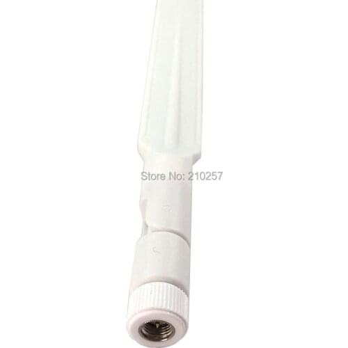 10pcs For Huawei b593 5dbi 4G Lte Antenna 17cm White Sma Male COnnector 700-2700Mhz for TD LTE FDD 4G Router