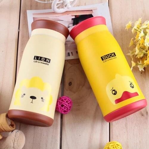 350/500ML Thermos Bottle Stainless Steel Thermal Cup Thermomug Water Bottle Vacuum Flasks Water Terms for Termo Animal Mug Bidon