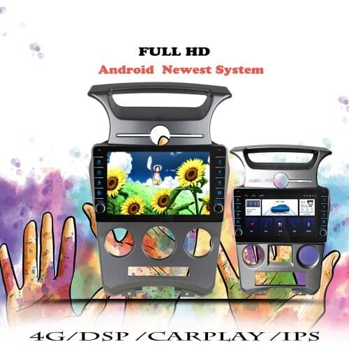 Car Radio For Kia Carens 2006 2007 2008 2009 2010 2011 2012 Android Multimedia Player Navigation GPS 2din DVD Cassette Head Unit