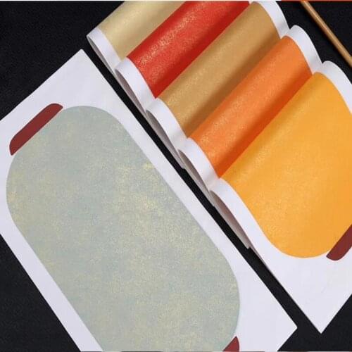 20pc Batik Xuan Paper Rectangle lantern Shape Calligraphy Painting Paper 23x46cm