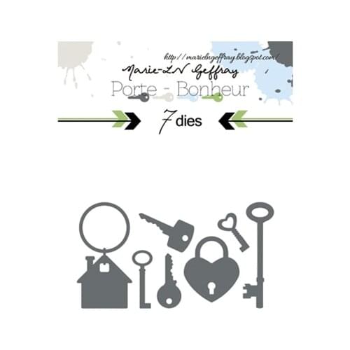 CH 2020 New House Key Metal Cutting Dies Stencils for DIY Scrapbooking/photo Album stamps Decorative Embossing DIY Paper