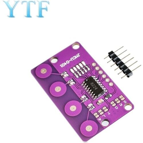 CJMCU-0401 4-bit Button Capacitive Touch Proximity Sensor With Self-locking Function For Arduino Sensor Board Lowest Price