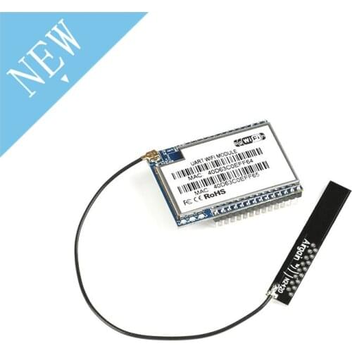 HLK-RM04 RM04 Uart Serial Port to Ethernet WIFI Wi-Fi Wireless Network Converting Module With PCB Antenna