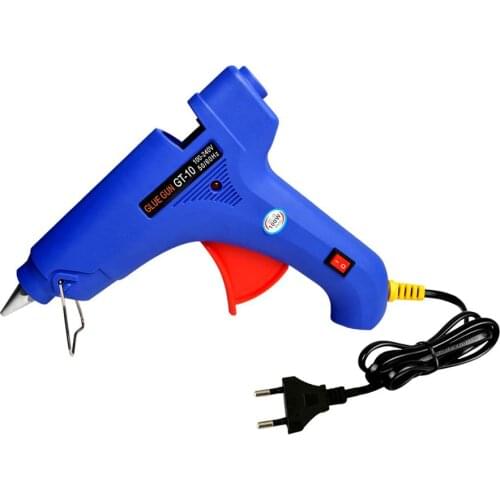 PDR Tools Hot Melt Glue Gun with 7mm Glue Stick Industrial Mini Guns Thermo Electric Heat Temperature Tool