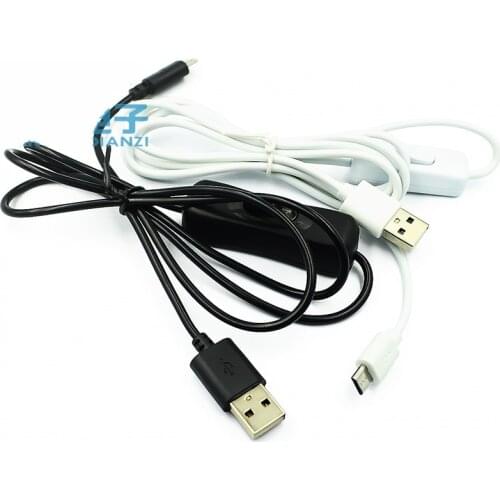 Micro USB Charging Cable 1.5M With ON/OFF Switch For Raspberry Pi