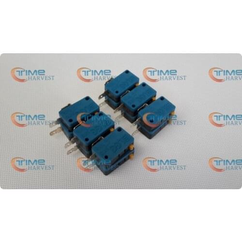 20 pcs Microswitch for Push Button/2 terminals blue micro switch for button/Arcade Game Machine Parts/cabinet accessories