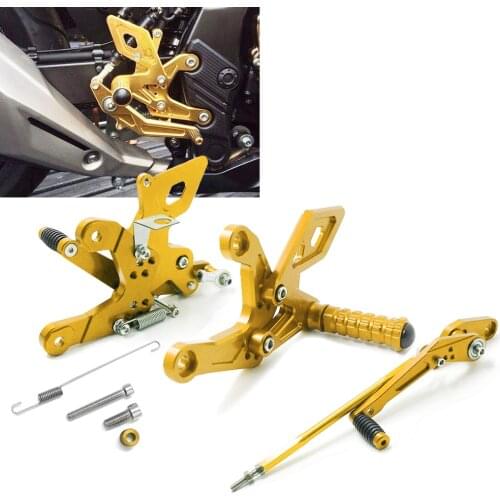 For Honda CB500F CBR500R 2013-2020 Motorcycle Adjustable Rearsets Foot Peg Rear Steps Footpeg Footrest CB 500F CBR 500R