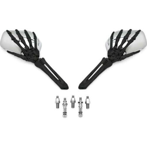 Brand new Skeleton Skull Hand Motorcycle Mirrors For Honda VTX 1300 C R S RETRO