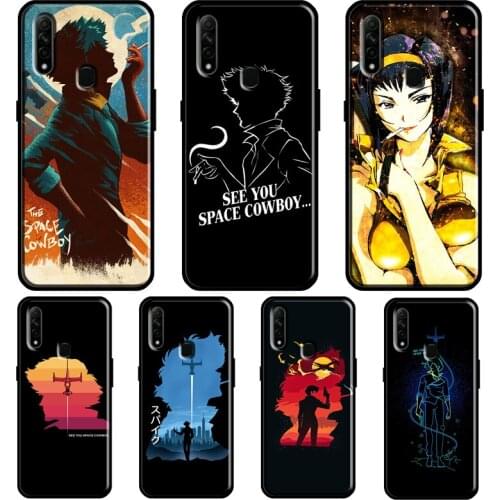 Space Cowboy Bebop For OPPO A5 A9 2020 A31 A53 A52 A72 F7 Reno 2 Z Find X3 Pro A3S A15 A83 A91 A93 Phone Case